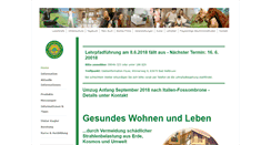 Desktop Screenshot of geobiologischer-beratungsdienst.de