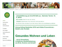 Tablet Screenshot of geobiologischer-beratungsdienst.de